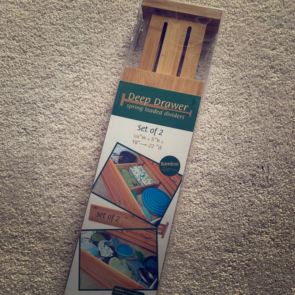 Deep Drawer Loaded Dividers